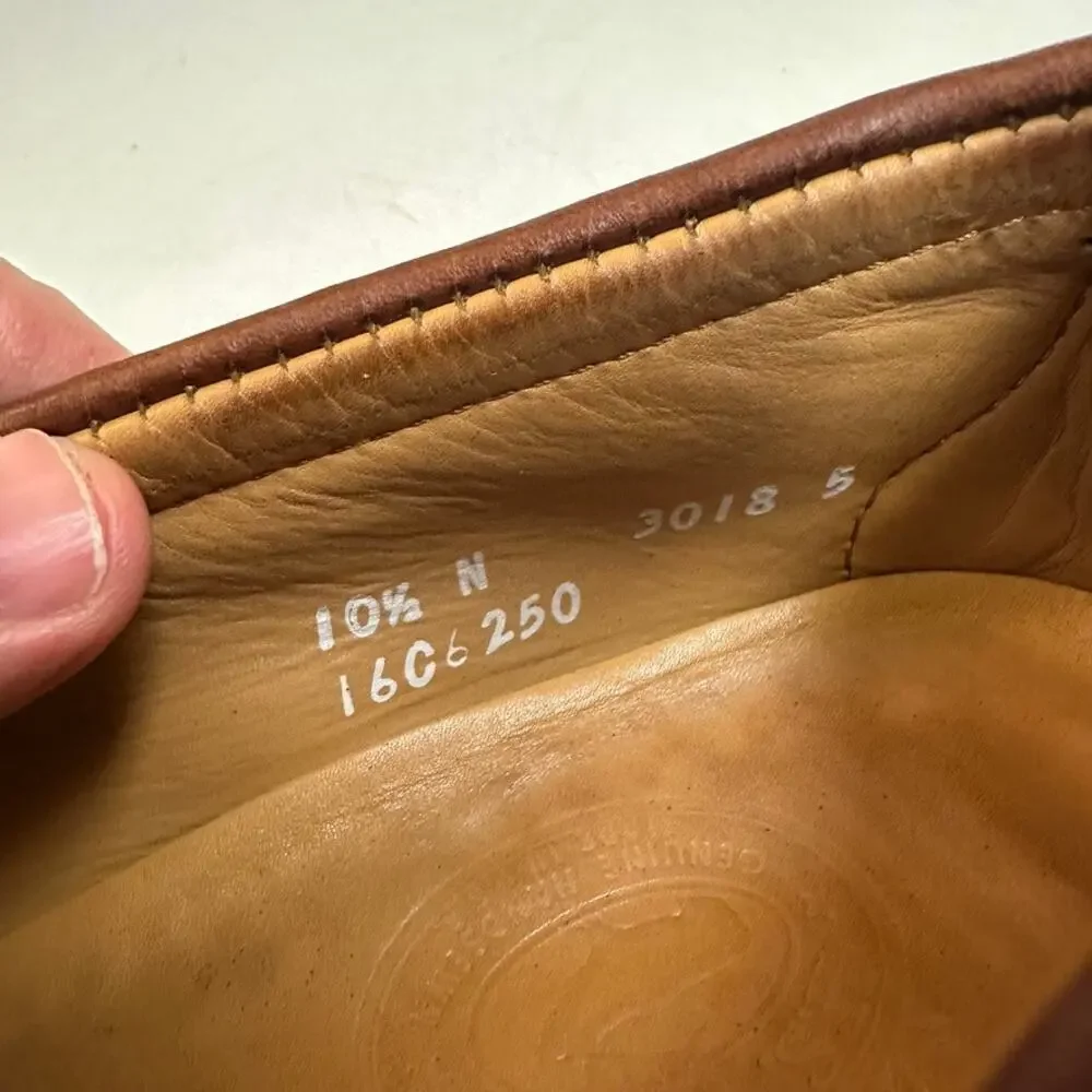 NEW HEELS Rancourt & Co. x H. S. Trask Moccasin Loafer Handsewn Maine USA 10.5 C